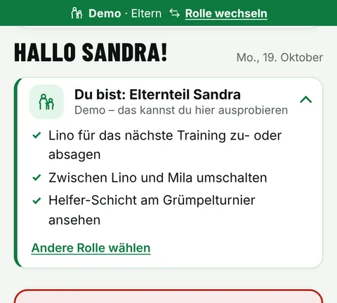 Vorschau: Startseite Eltern